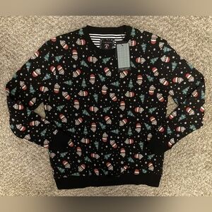 Denim & Flower Ricky Singh Christmas Unisex Santa Claus Long Sleeve Sweatshirt S